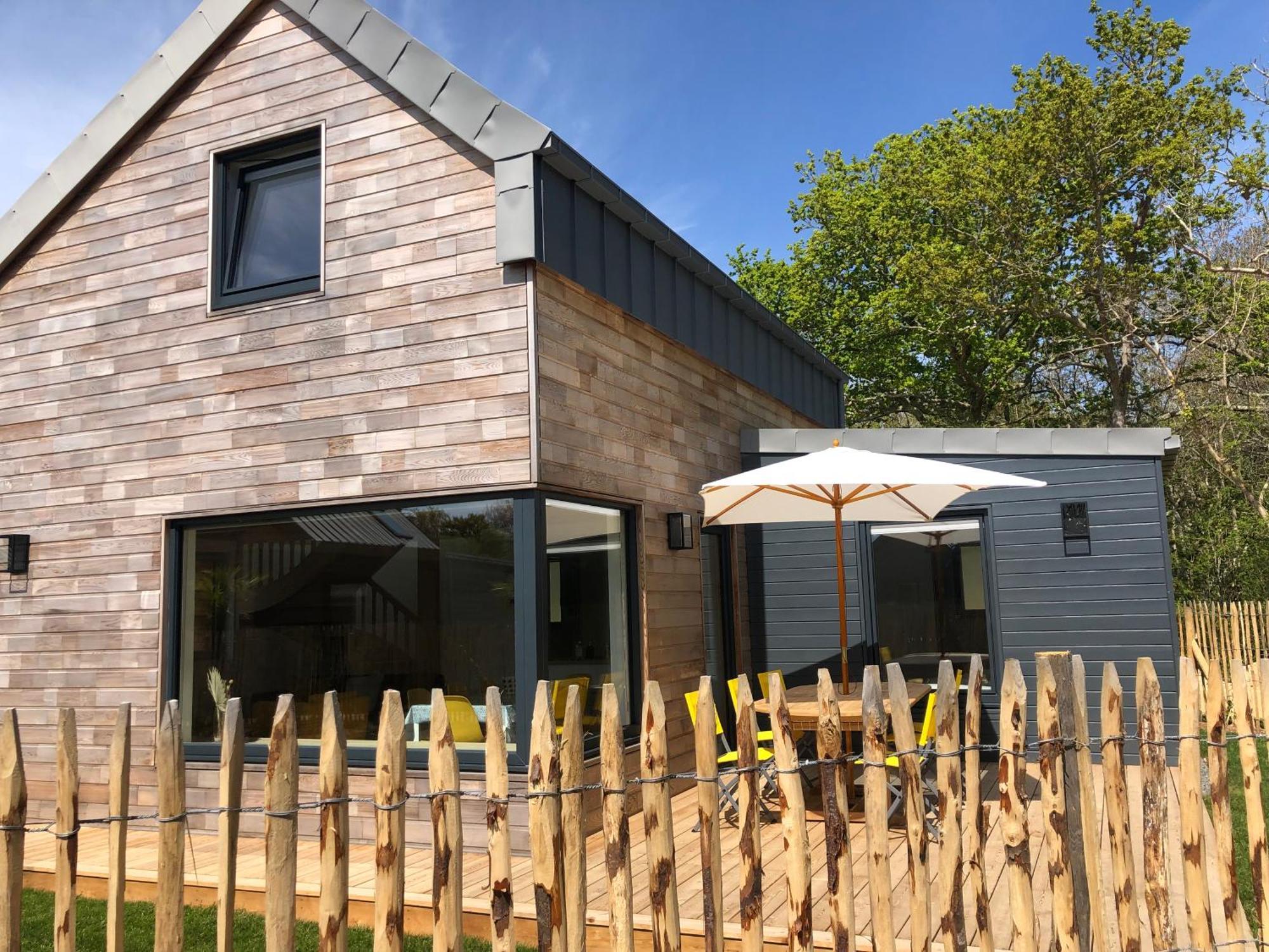 Les Cabines Du Bout Du Monde - Cabine Duplex , Votre Maison De Vacances De Haut Standing A 卡松 外观 照片