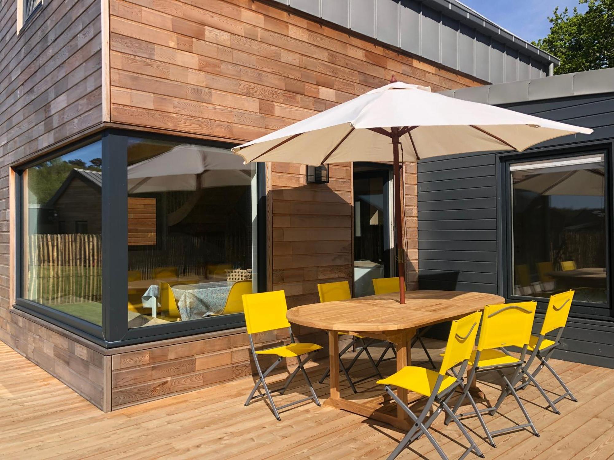 Les Cabines Du Bout Du Monde - Cabine Duplex , Votre Maison De Vacances De Haut Standing A 卡松 外观 照片